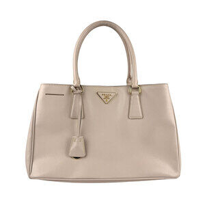 Prada Galleria handbag Saffiano leather tote beige pink